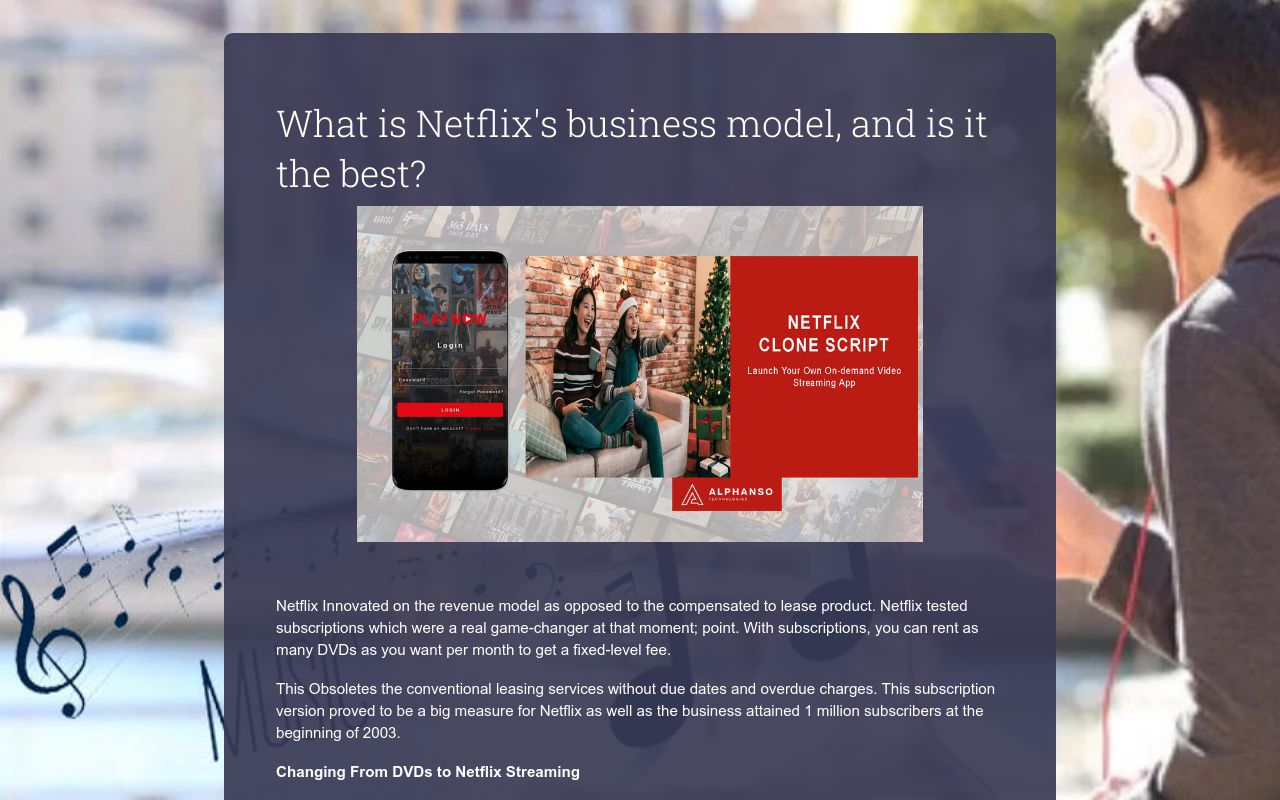 What Is Netflix's Business Model, And Is It The Best?